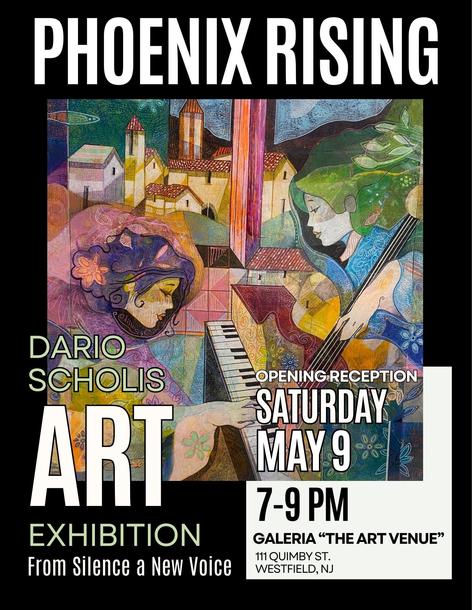 You're Invited! Opening Reception for the Art of Darío Scholis