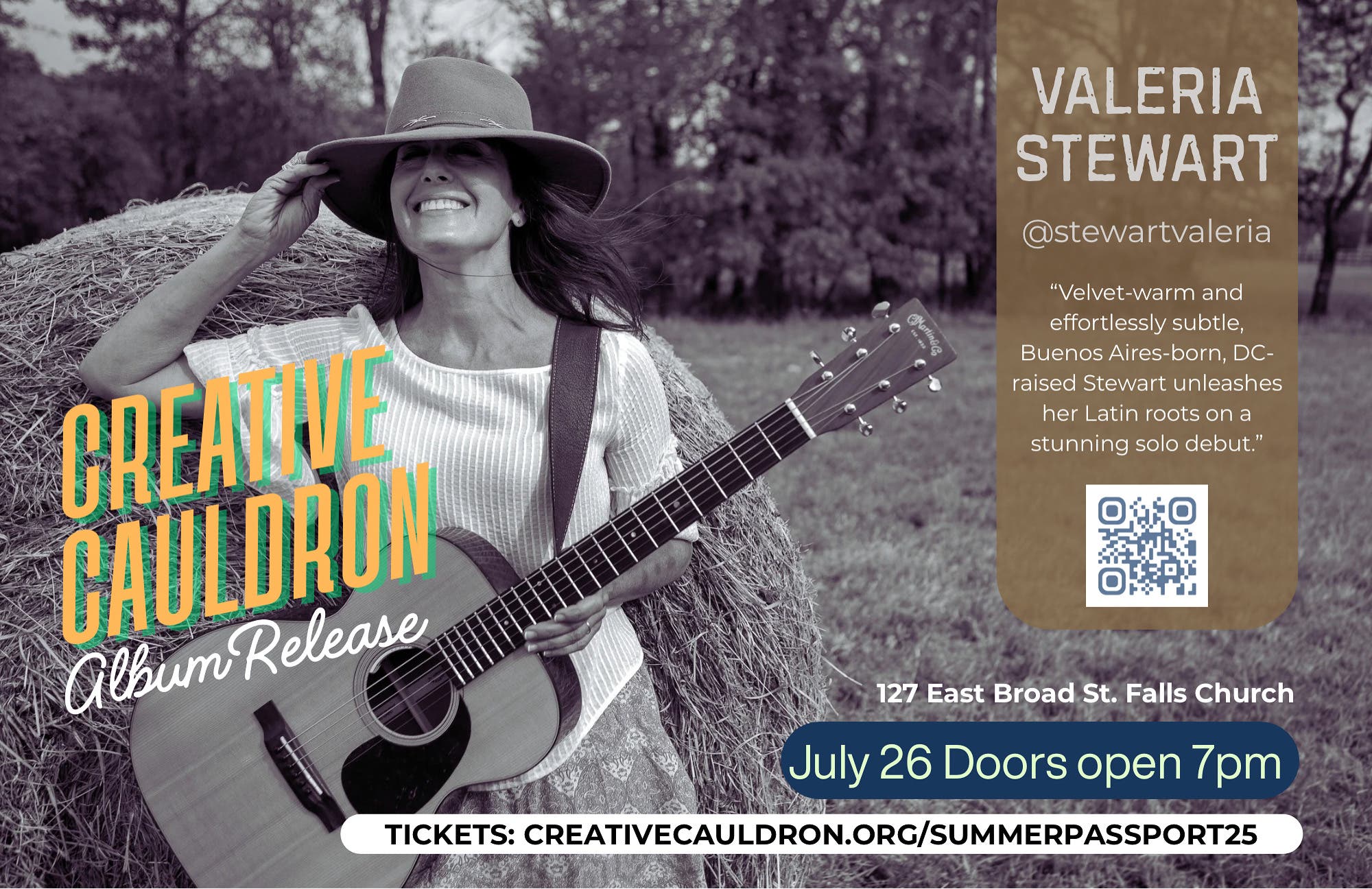 Latin Album Release Show - Valeria Stewart