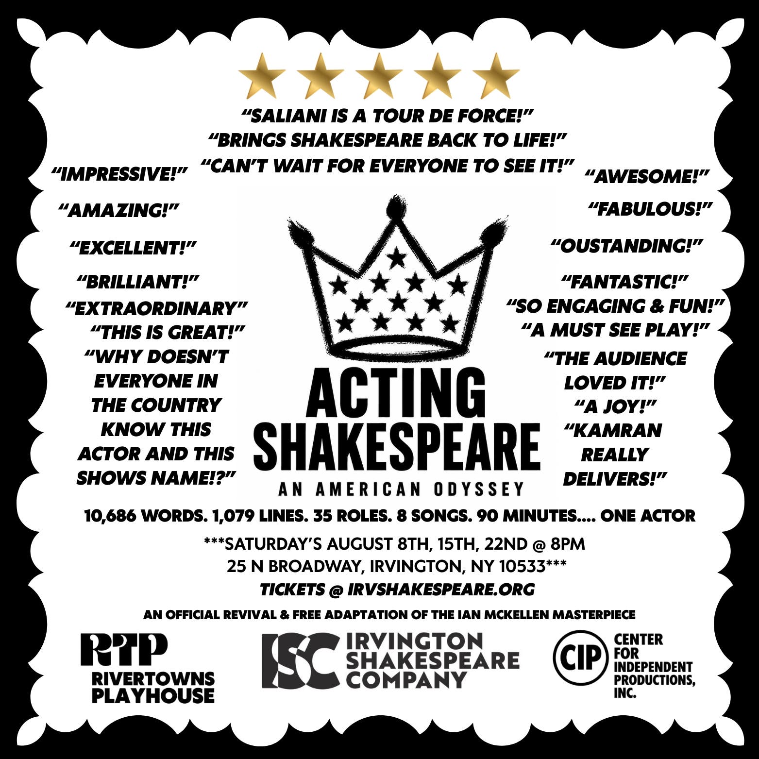 Acting Shakespeare: An American Odyssey