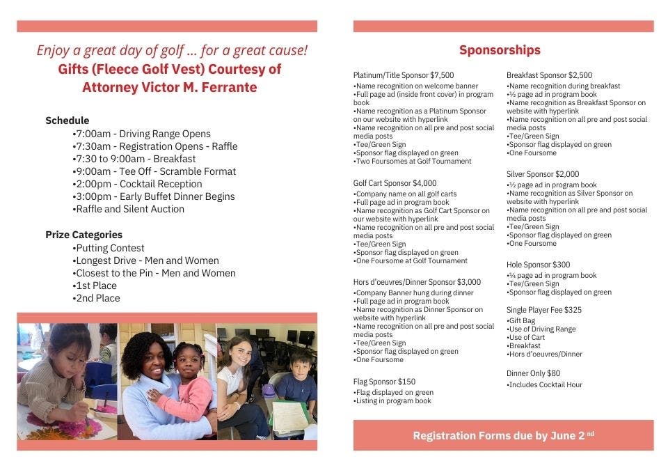 Annual Golf Tournament to Benefit Caroline House