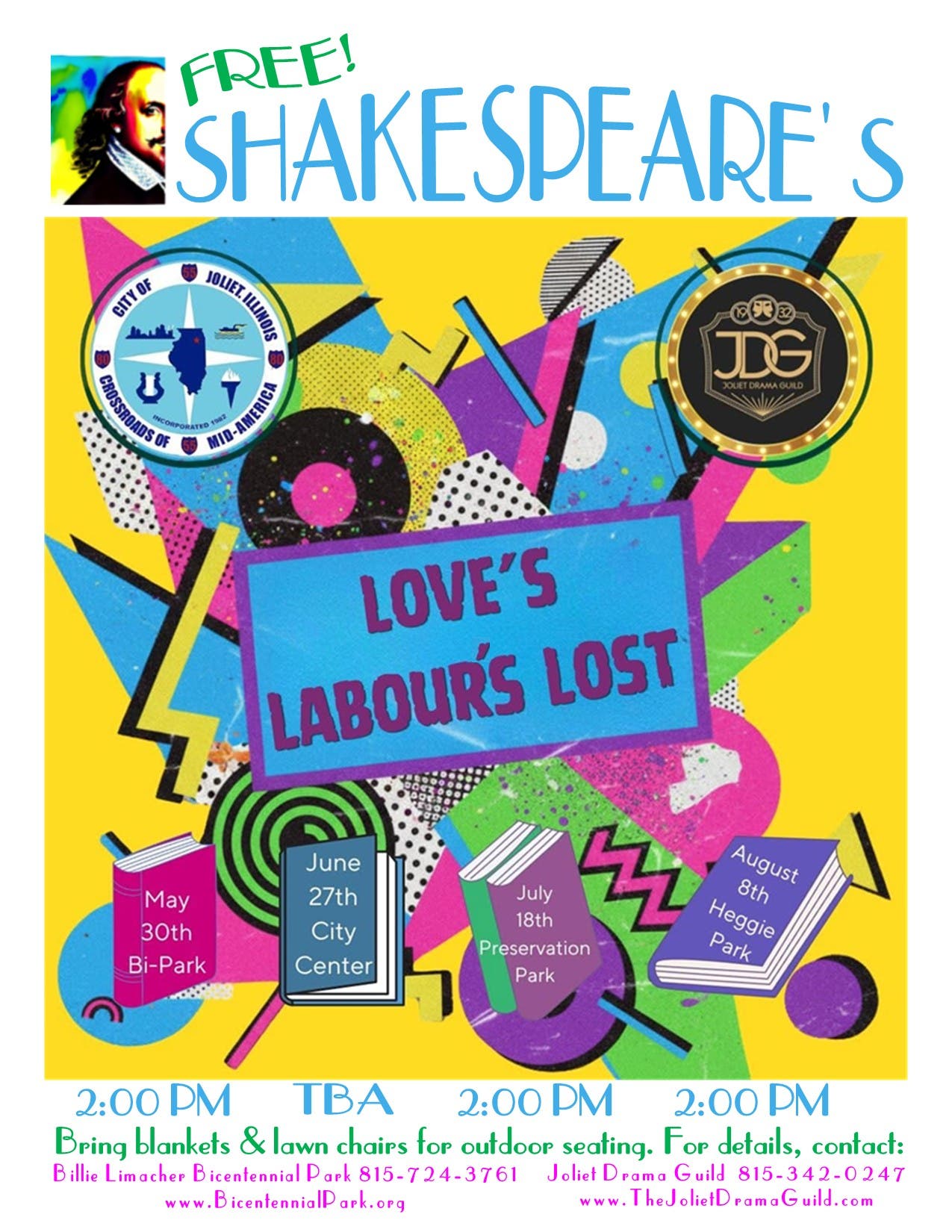 FREE! "Love's Labour's Lost" Shakespeare 90's-Style!