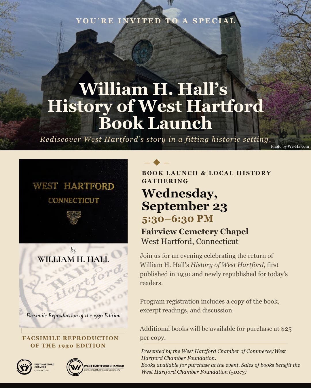 History of West Hartford Book Launch