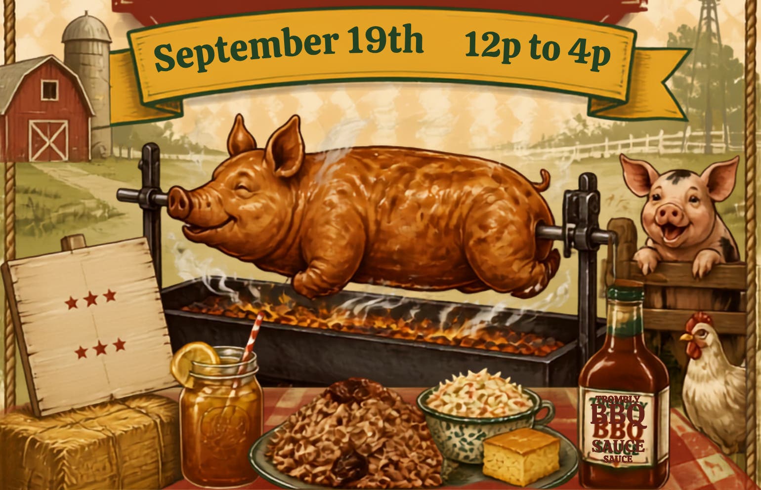 Trombly 2nd Annual Pig Roast