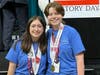Maura Armstrong and Teagan Dieterle of Ellington High School won first place  in the Senior Division for their Group Documentary “The Creation of Sesame Street: A Turning Point in Educational History”