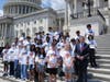 Members of the Connecticut History Day team took some time after competing at the National History Day Competition® to meet with Senator Richard Blumenthal at the nation's capitol. 