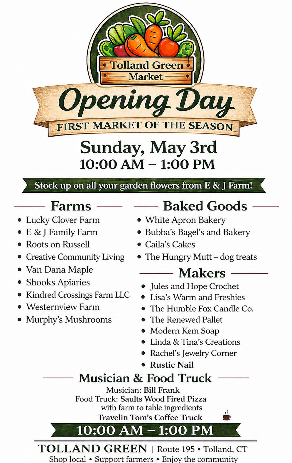 Tolland Green Farmers market