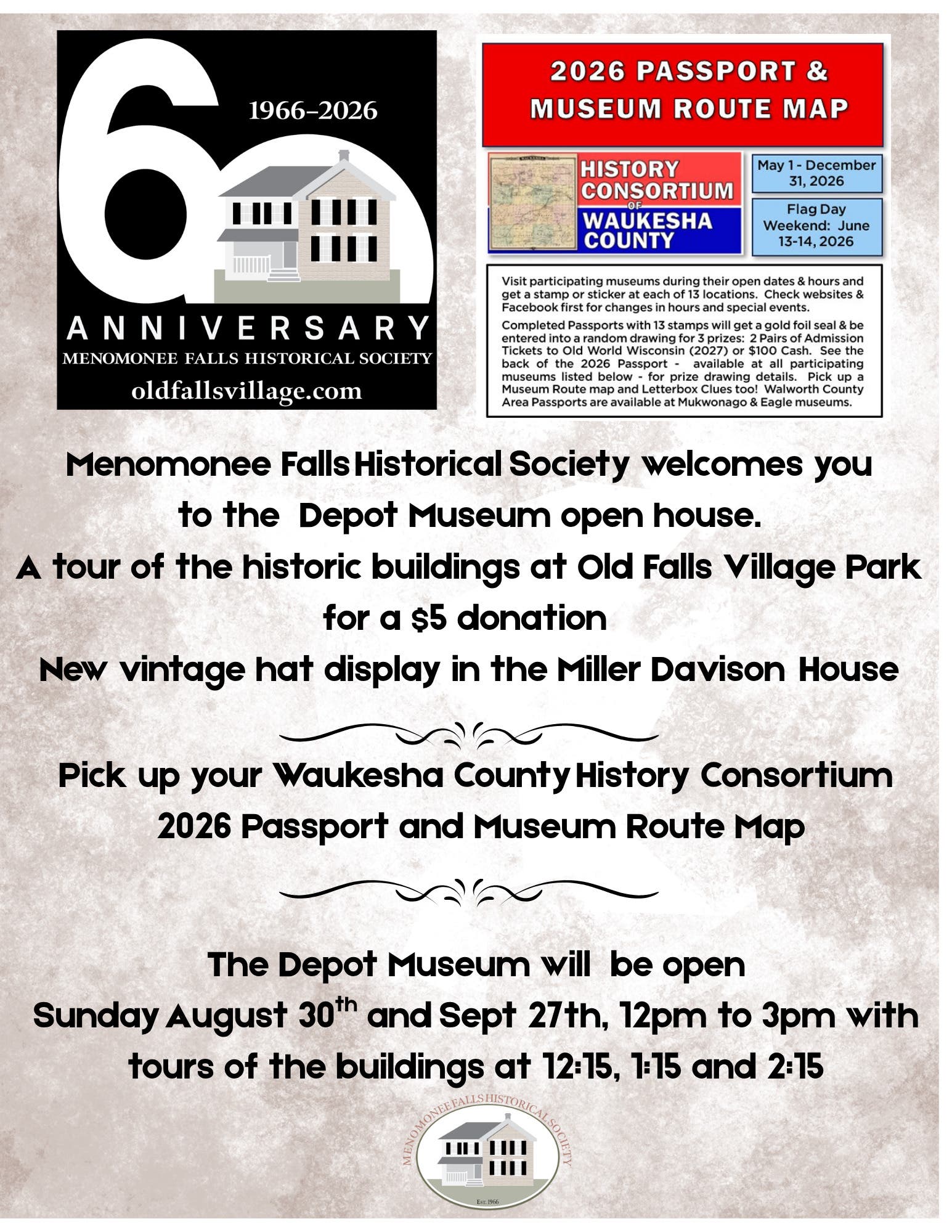 Old Falls Village Historical Park Depot Museum and Historic Buildings Tours