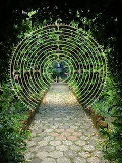 Earth Day Labyrinth Walk~Chase Park Chatham 