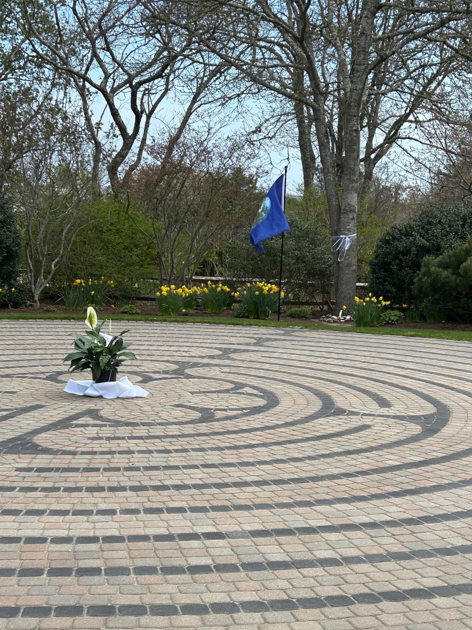 A Labyrinth Walk of Remembrance ~ Chase Park, Chatham