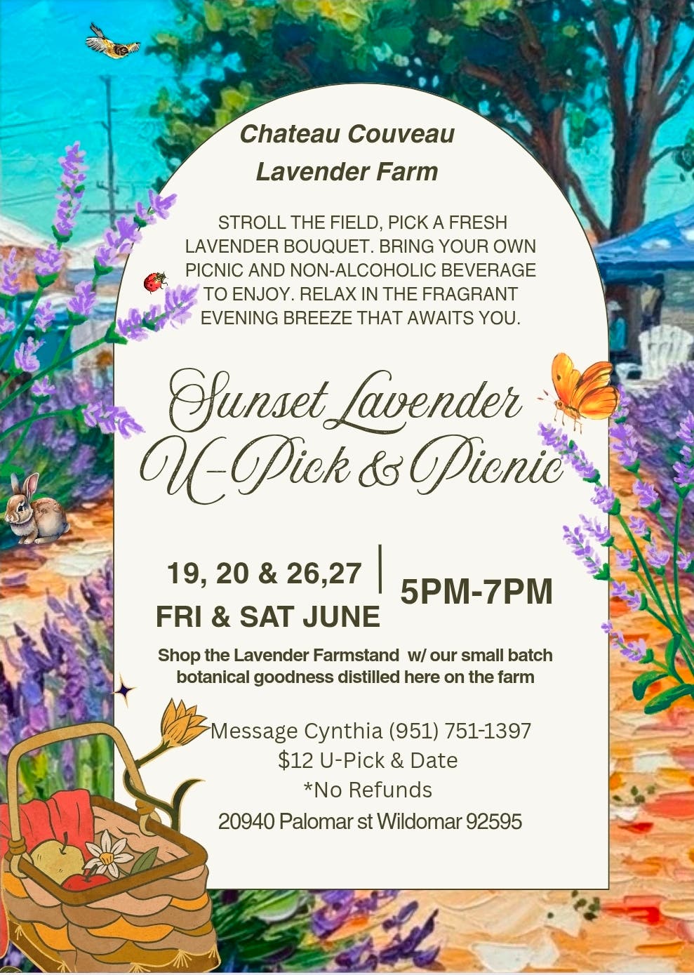Sunset Lavender U-Pick