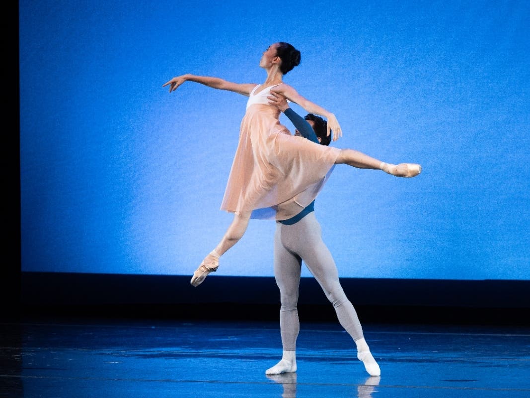 Guest Artists Kate Inoue and Marcos Ramirez of Los Angeles Ballet will perform George Balanchine's Stars and Stripes Pas de Deux at Westside Ballet's Spring Gala on Saturday, May 30.
