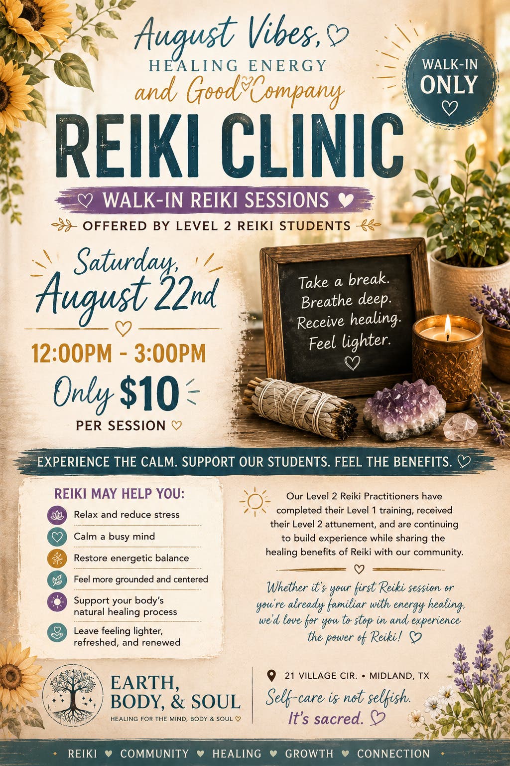 Reiki Clinic Day