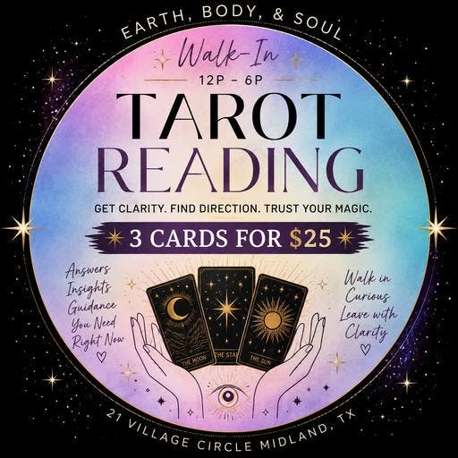 Walk-In Readings for Clarity- $25