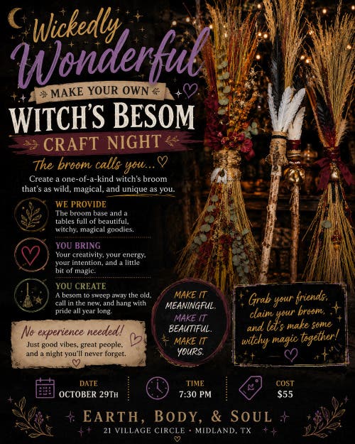 Besom Making Craft Night