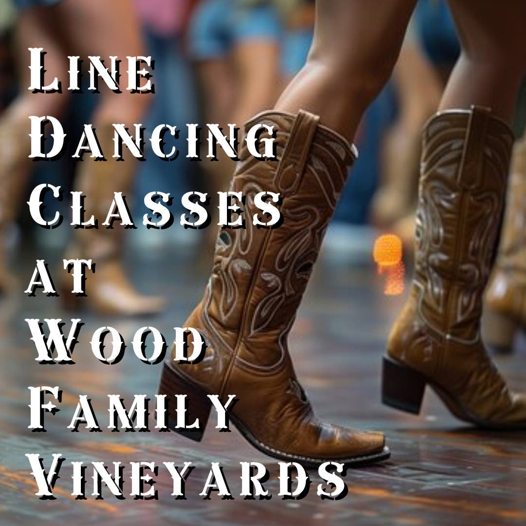 Line Dancing Class at Wood Family Vineyards