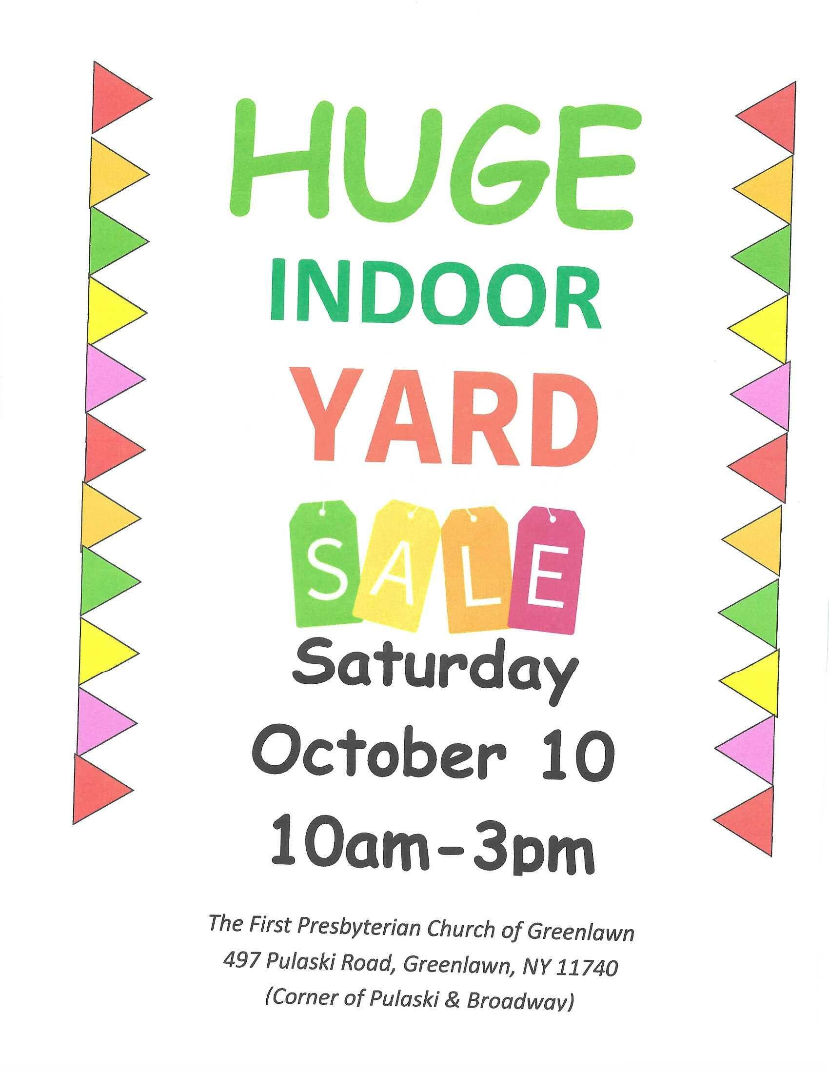 Huge Indoor Yard Sale