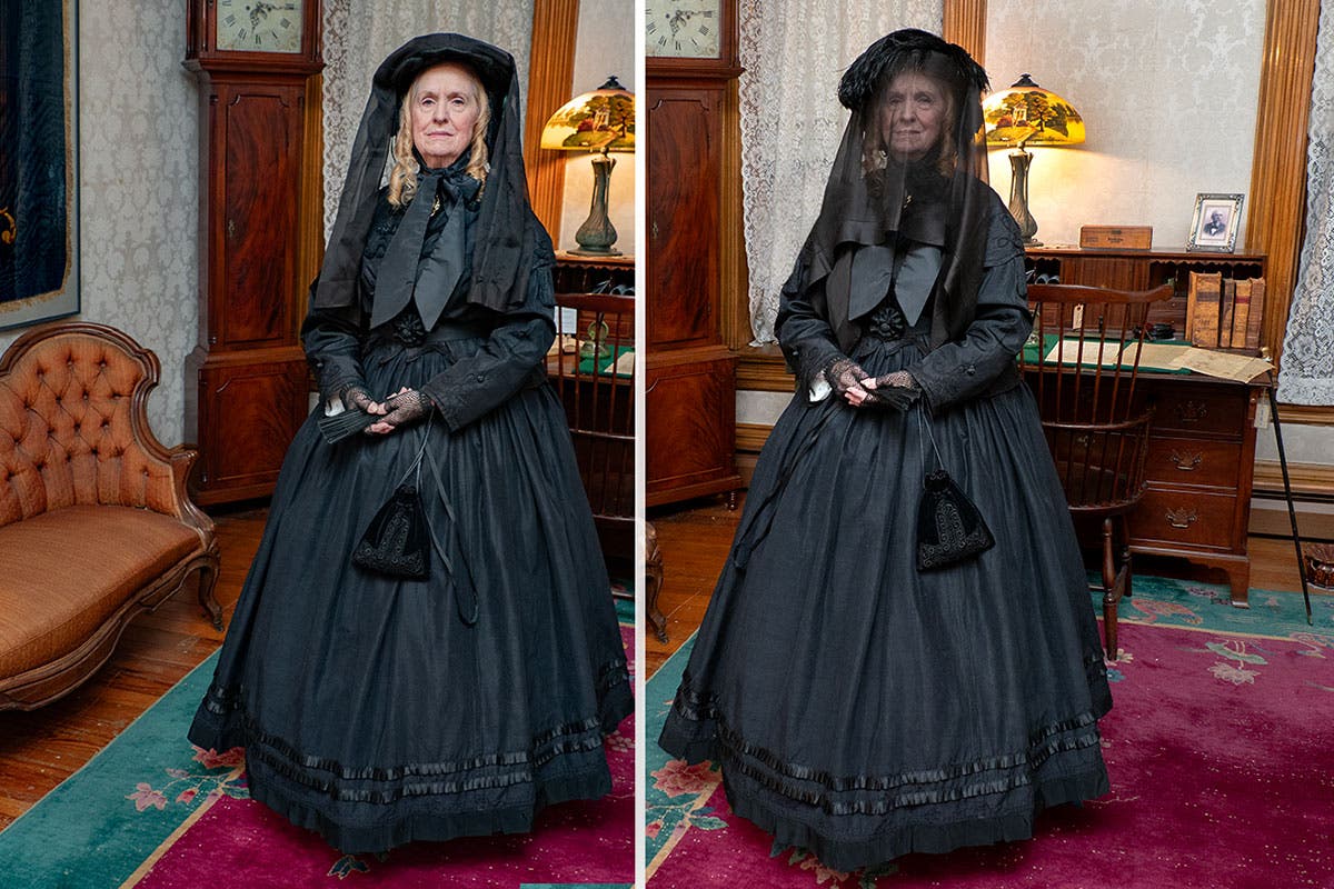 Victorian mourning attire Victorian mourning attire