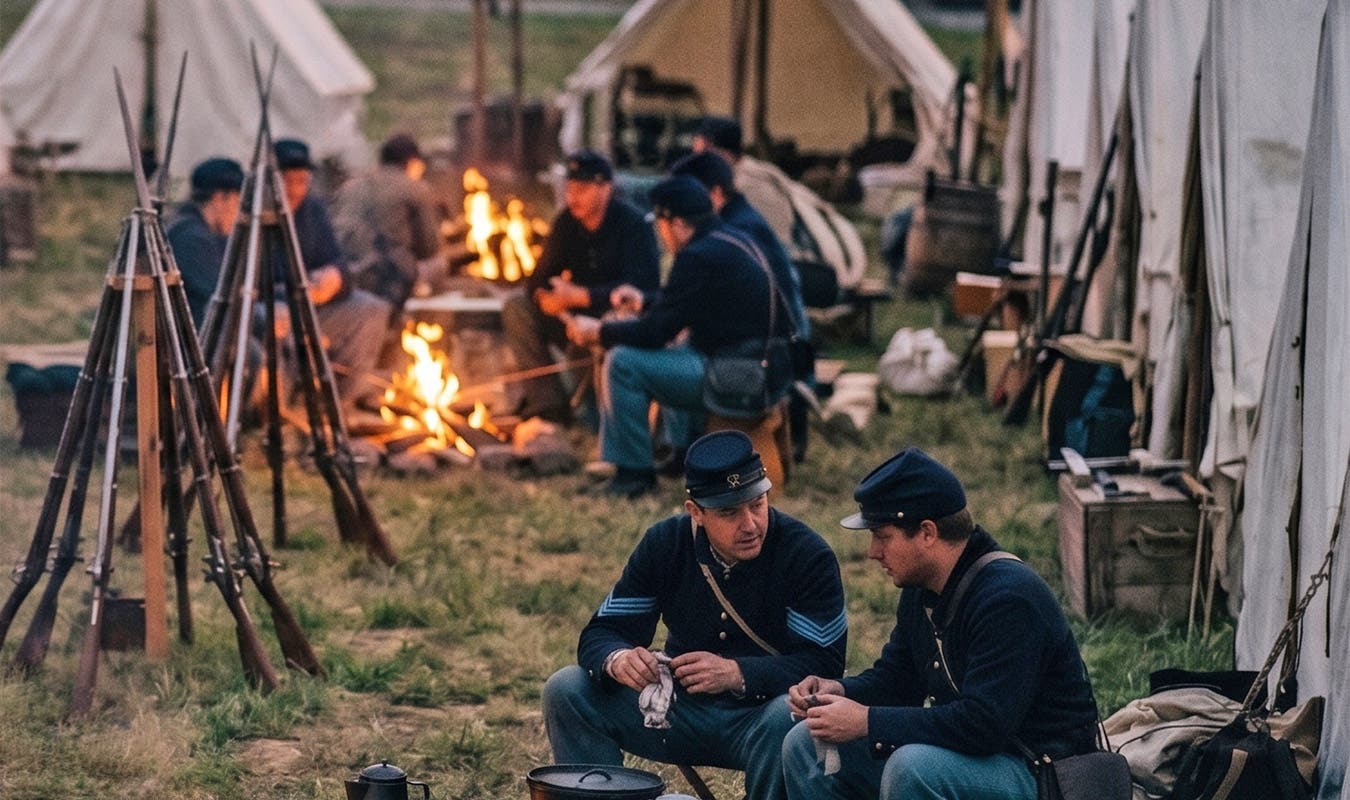 A Civil War Encampment Coming to Woodbury