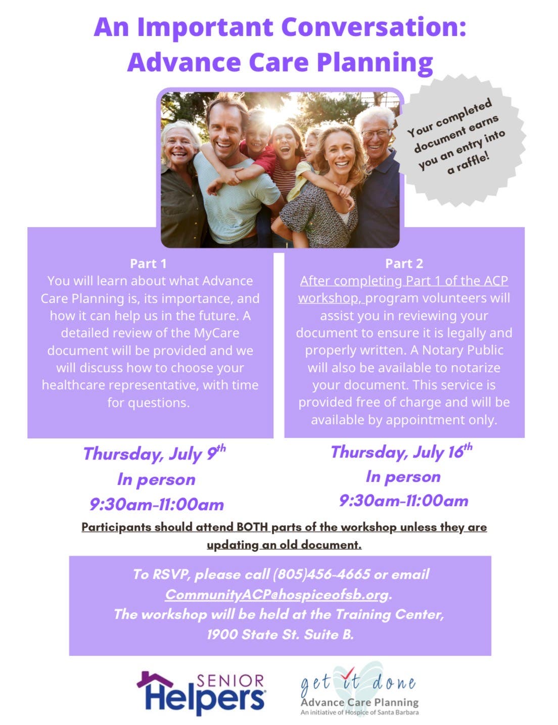 An Important Conversation: Advance Care Planning in English & Spanish