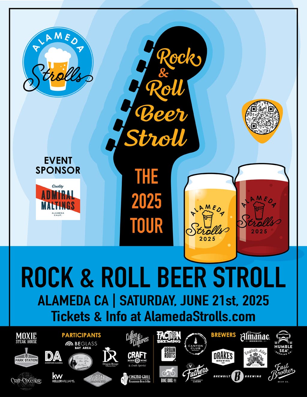 Downtown Alameda Rock & Roll Beer Stroll