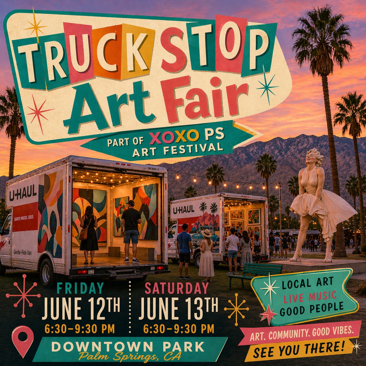 Truck Stop Art Fair