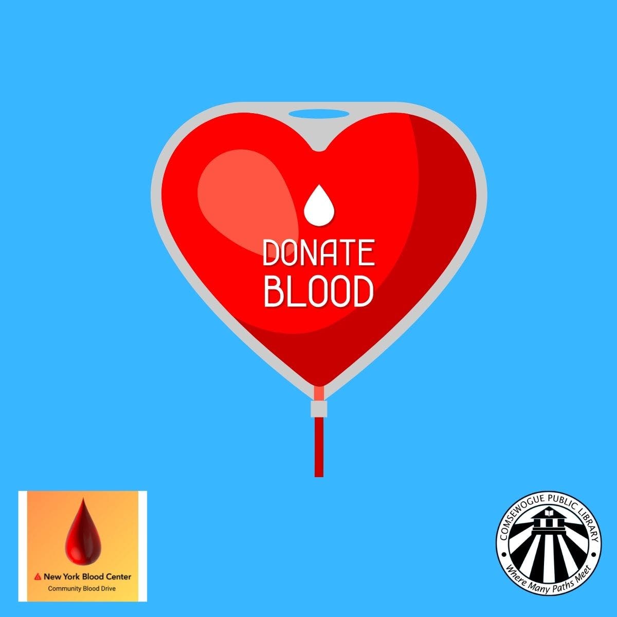 Community Blood Drive at Comsewogue Public Library