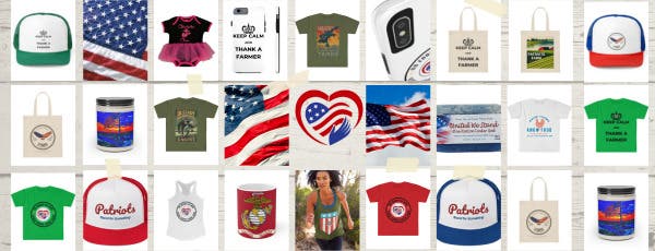 Pledge Project - American Flags