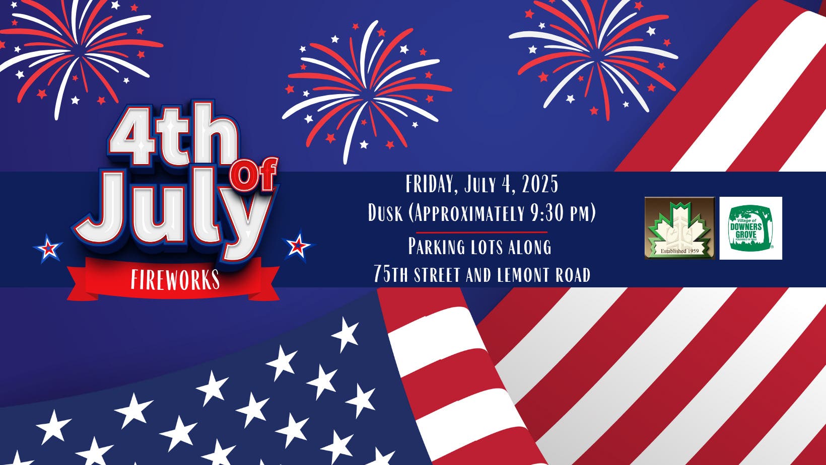 Woodridge-Downers Grove 4th of July Fireworks