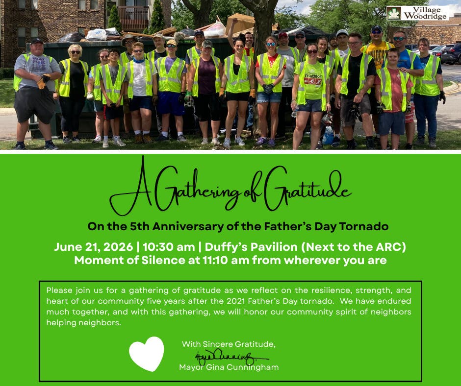 A Gathering of Gratitude: On the 5th Anniversary of the Father's Day Tornado