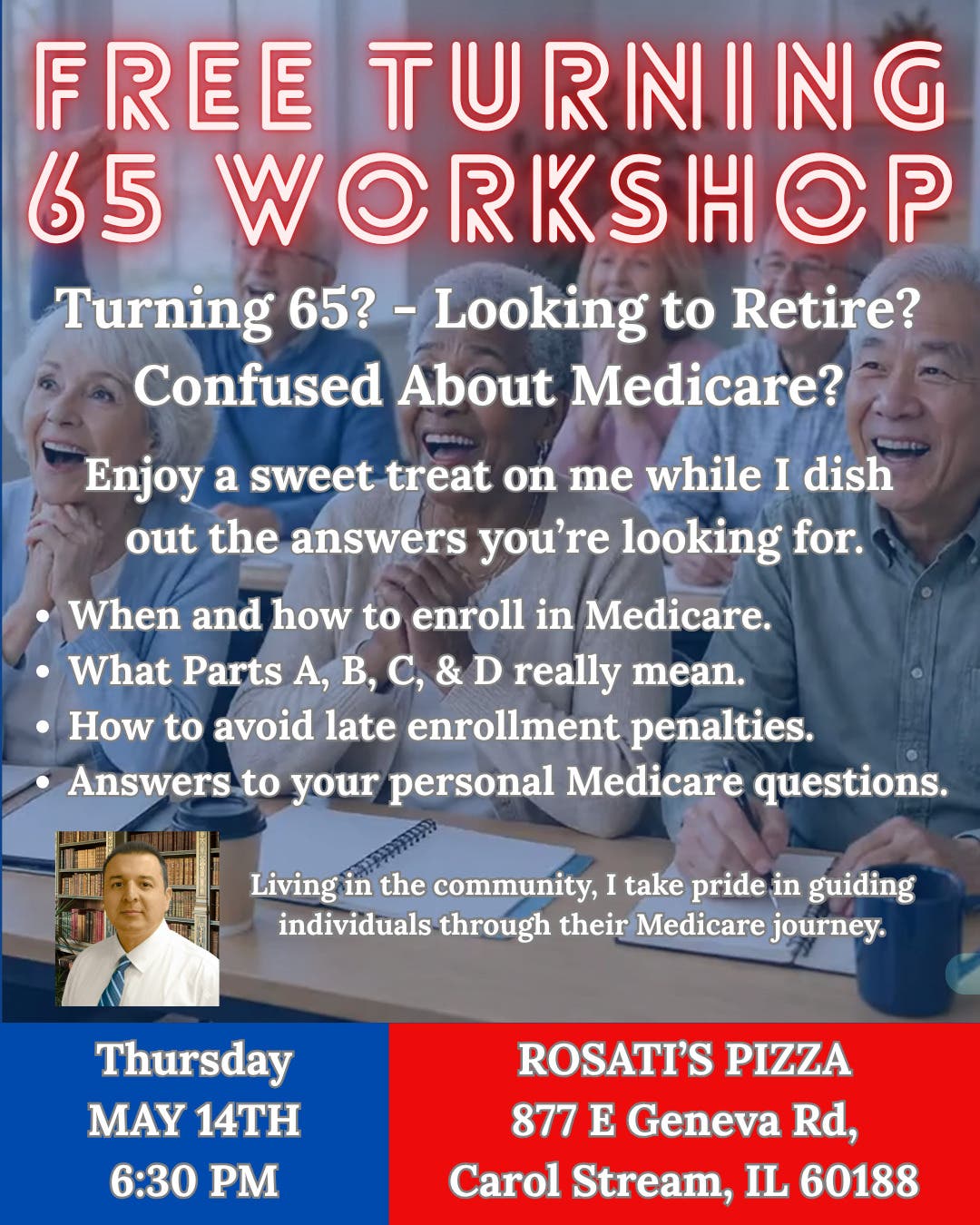 FREE Turning 65 Workshop
