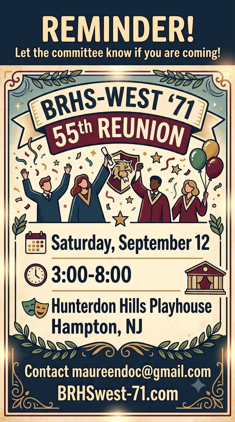 Brhs-West '71 55th Reunion