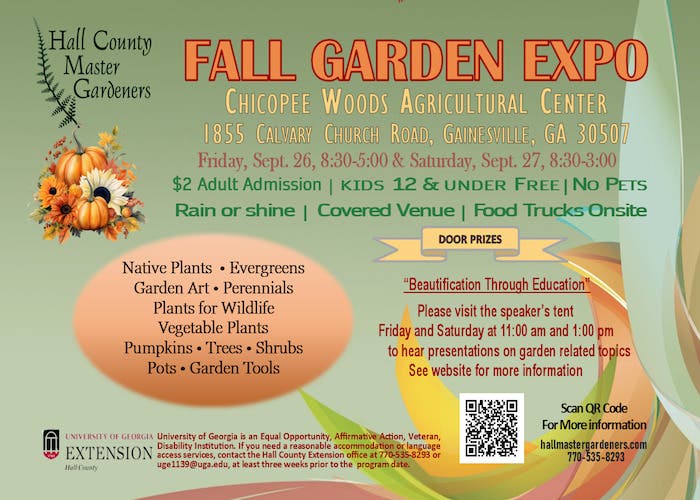 Fall Garden Expo by Hall County Master Gardeners