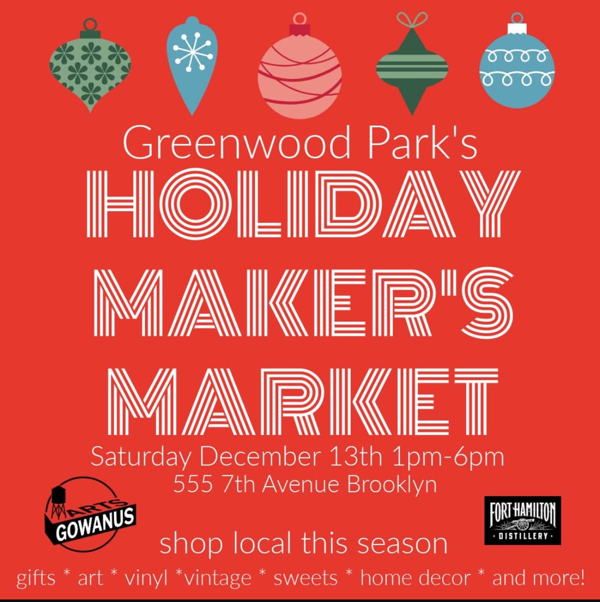 Holiday Maker's Market at Greenwood Park