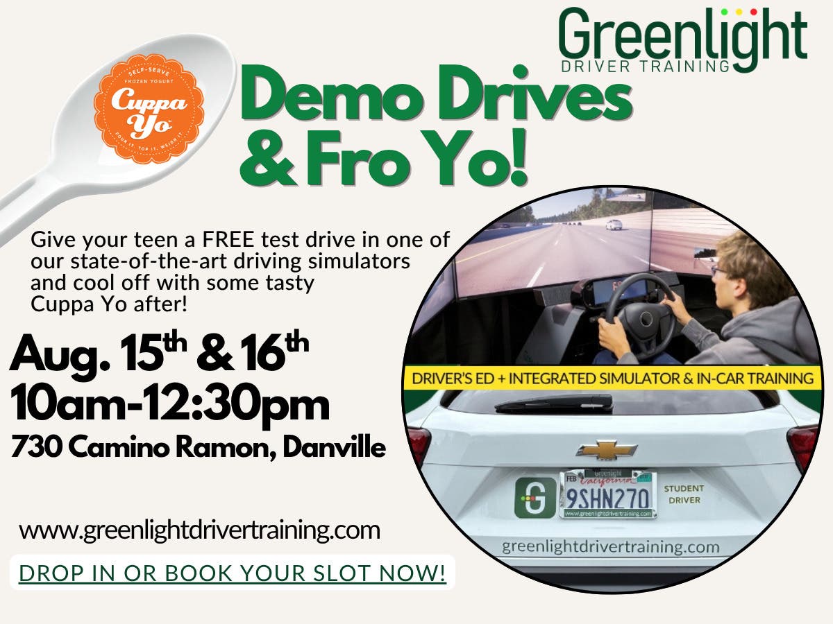 Demo Drives & Fro Yo!