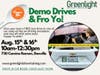 Demo Drives & Fro Yo!
