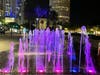 Tampa Landmarks illuminated in purple for migraine awareness