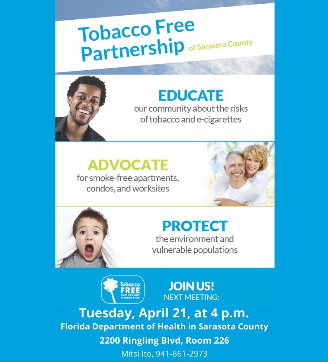 Tobacco Free Partnership Community Meeting