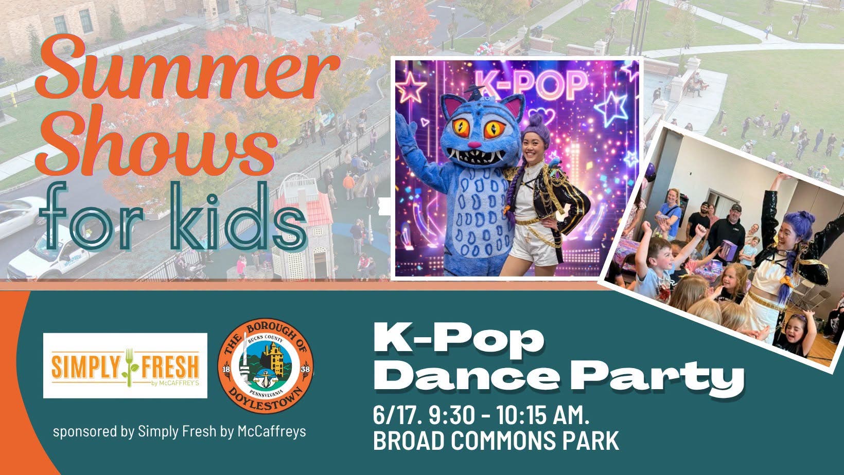 FREE Summer Shows for Kids - K-pop Dance Party
