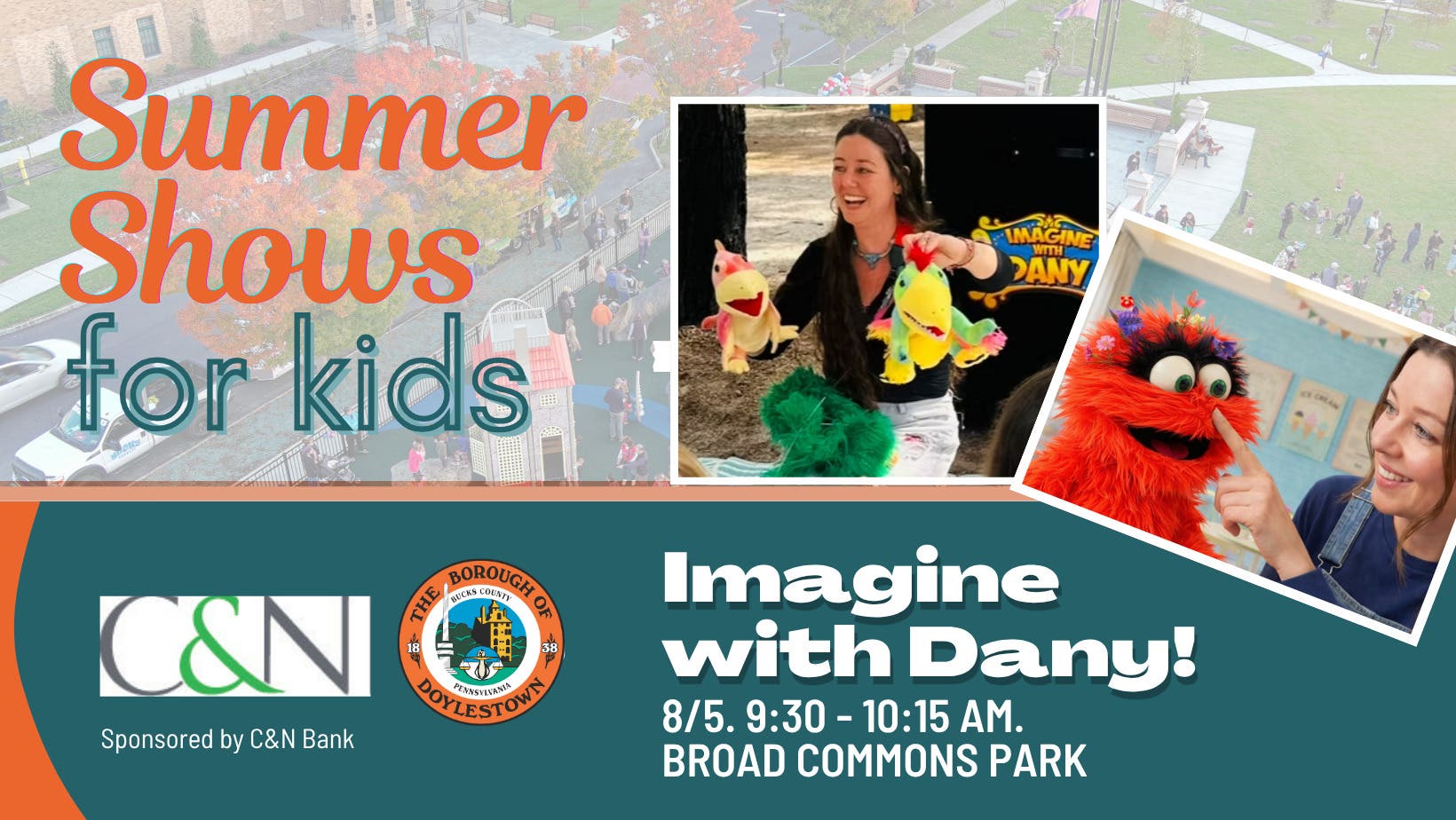 FREE Summer Show for Kids - Imagine with Dany!