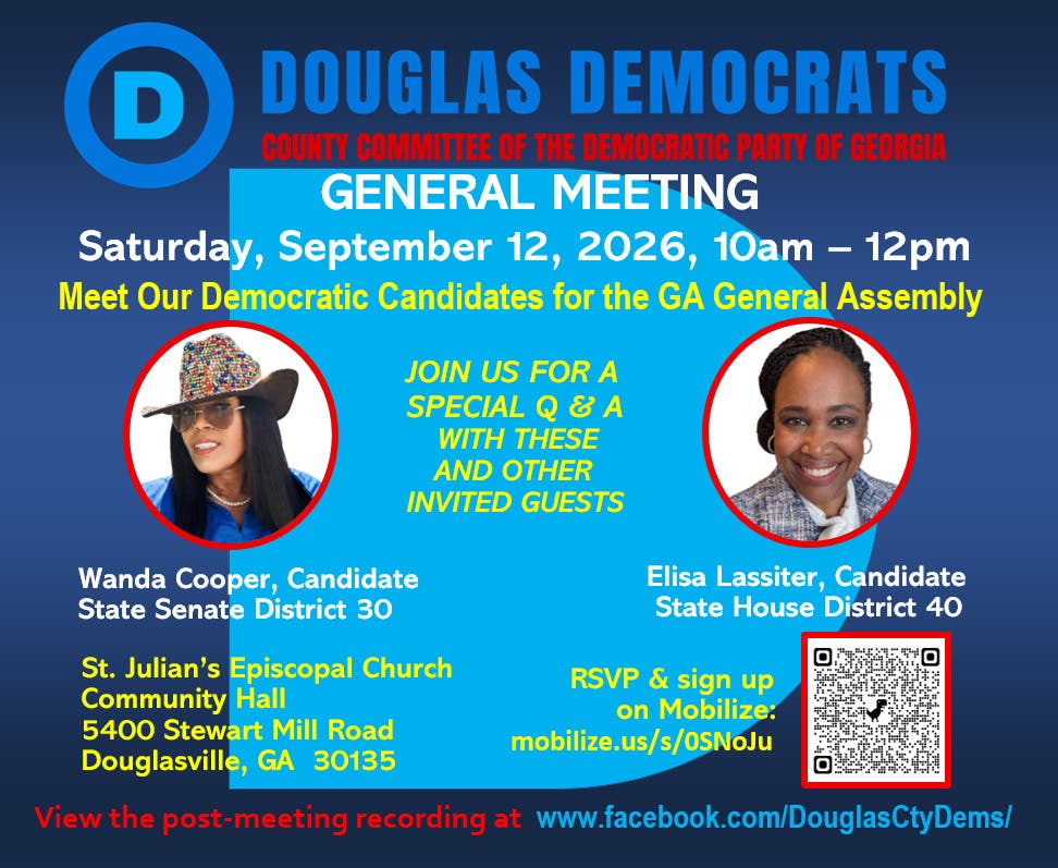 Douglas County Democrats General Meeting
