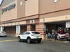 Neighbors protesting outside Stop & Shop in Clifton.
