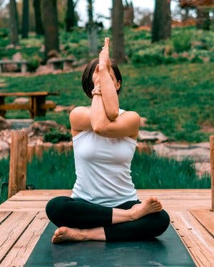 Yoga in the Garden