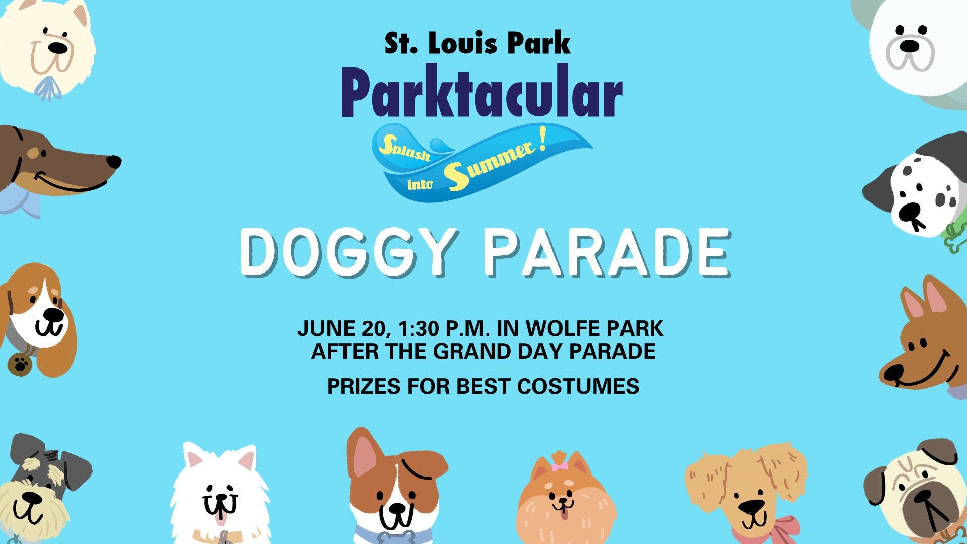 Parktacular Doggy Parade & Costume Contest