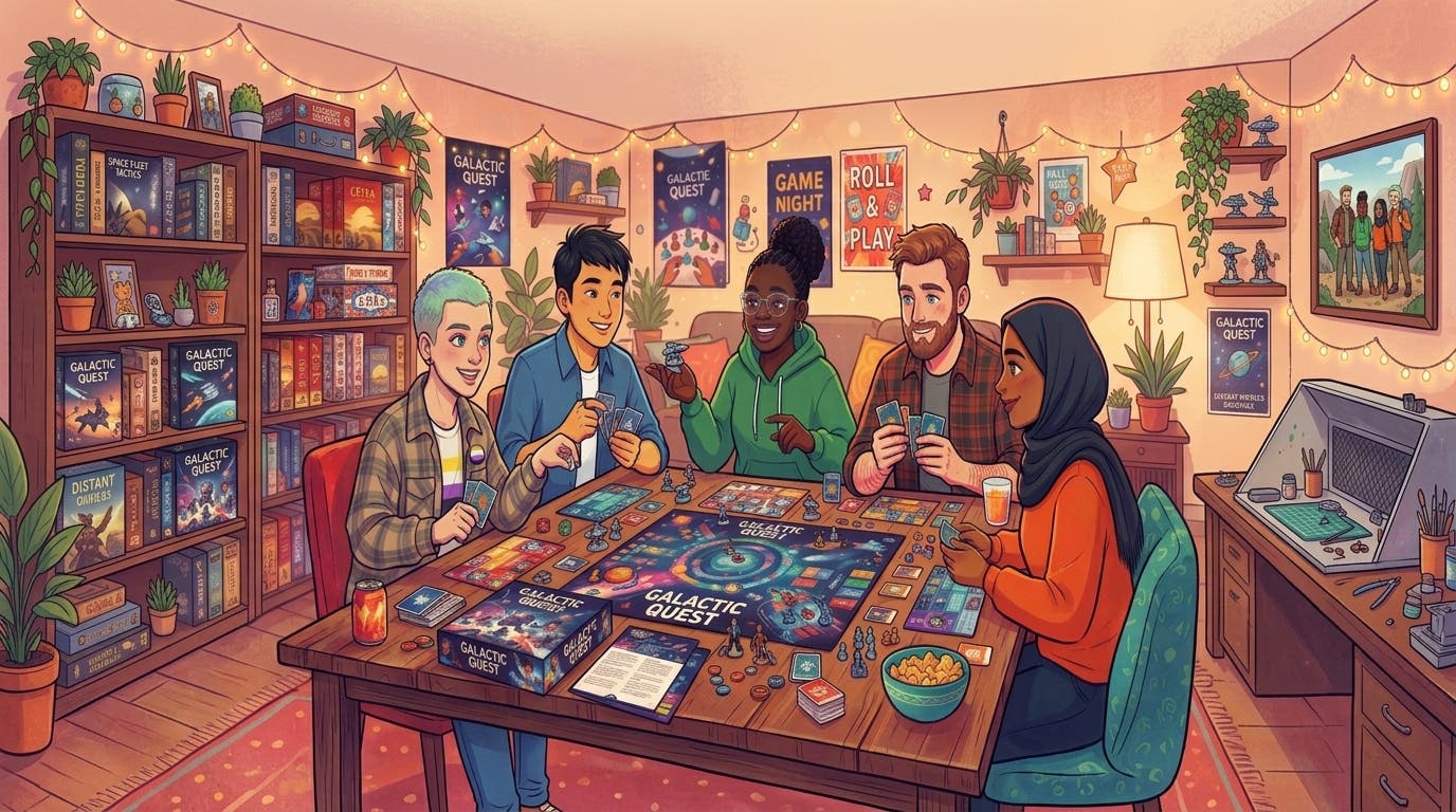 Board Game Night at the Fairfield County Story Lab
