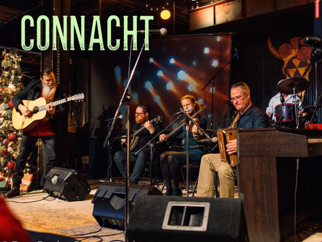 Connacht Album Recording Live at The Fallout Shelter 