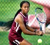Alyssa Meeky had a record of 21 wins and 3 losses for the season. During the season, she placed first in the Argo Tournament and second in the Lincoln Way Tournament.