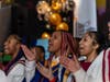The high school choirs of Bloom Township, Rich Township, Southland College Prep Charter High School, Hillcrest High School and Kankakee High School came together as a combined choir to entertain gala guests on January 19.