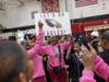 Students and family members celebrate Southland College Prep’s first sectional championship in competitive dance.