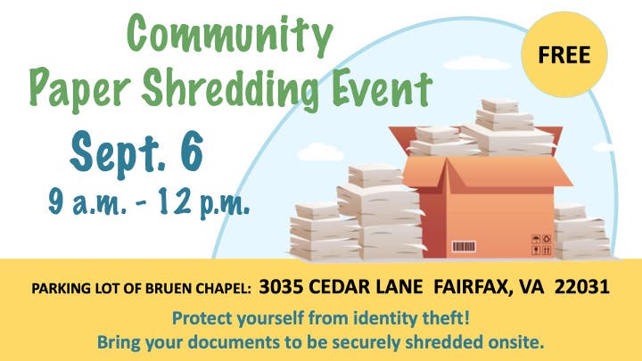 Free Document Shredding