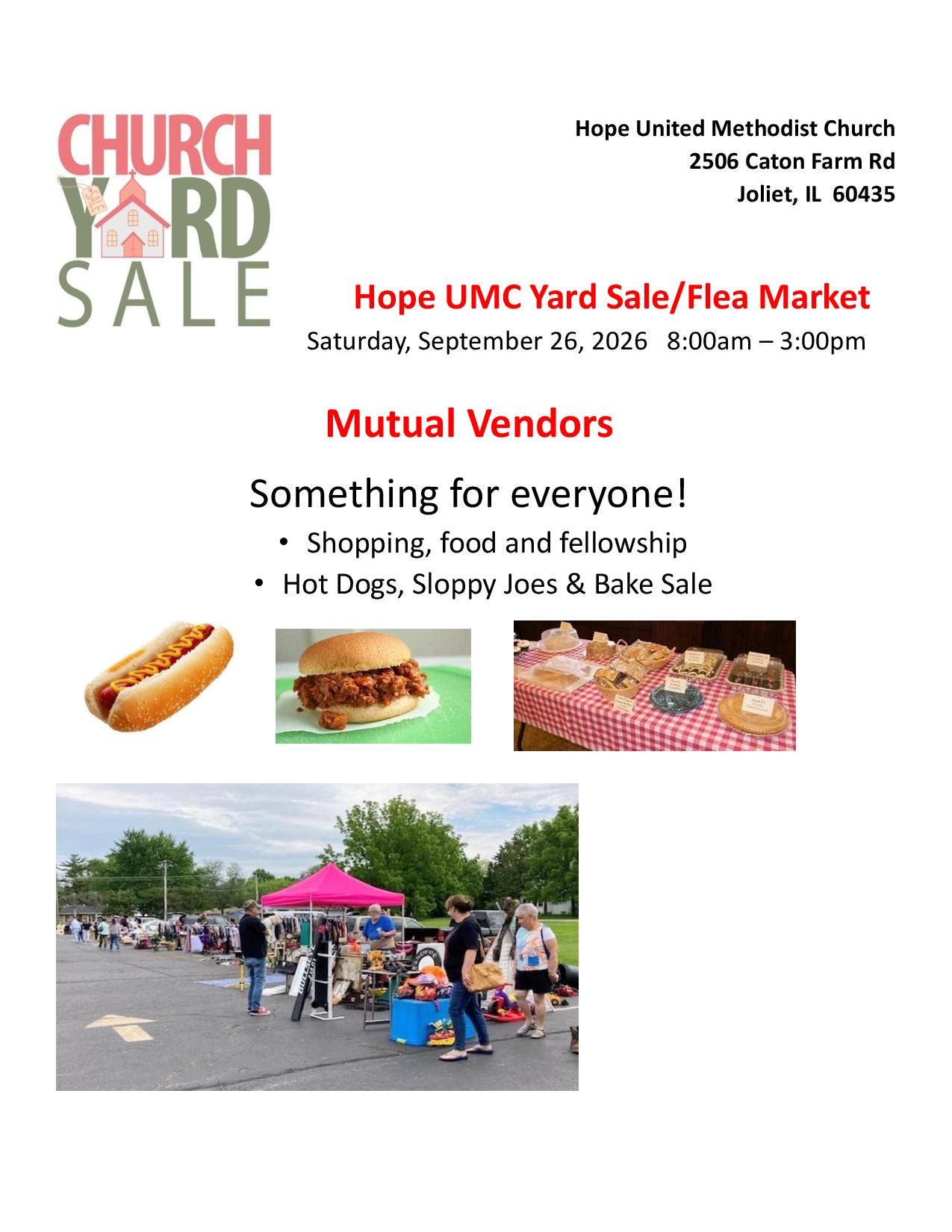 Multi-vendor Yard Sale/Flea Market 